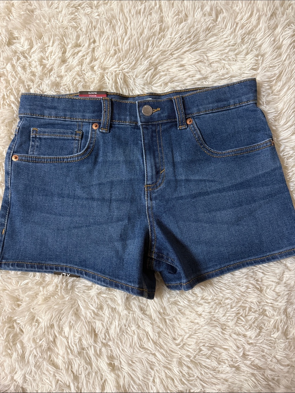 BNWT Girls Levi’s Denim Jeans Short Sz 14